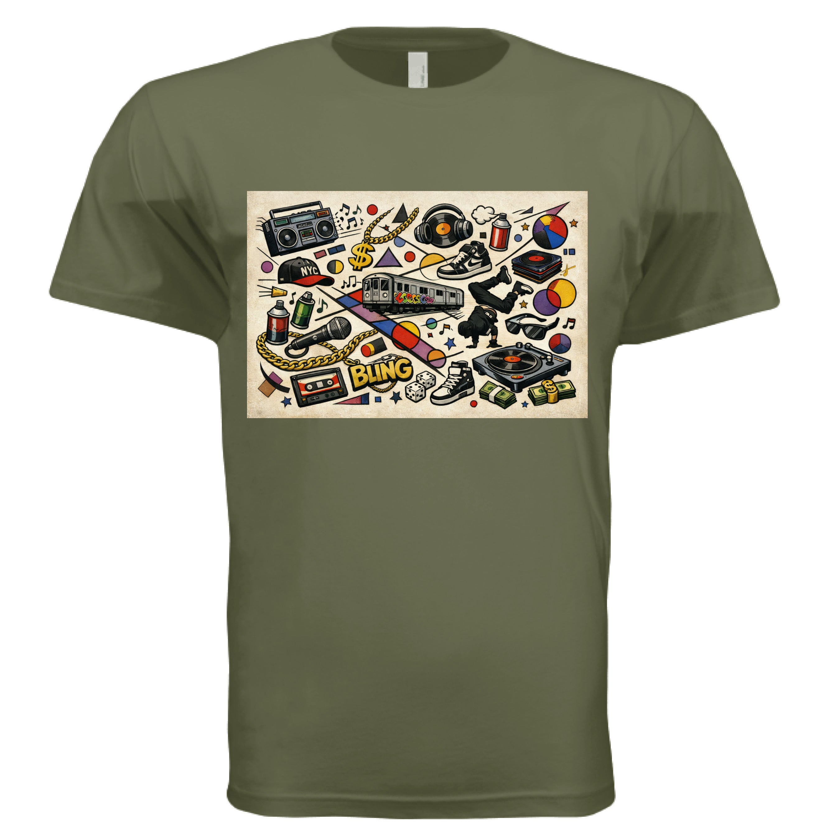 MILITARY GREEN - FRONT