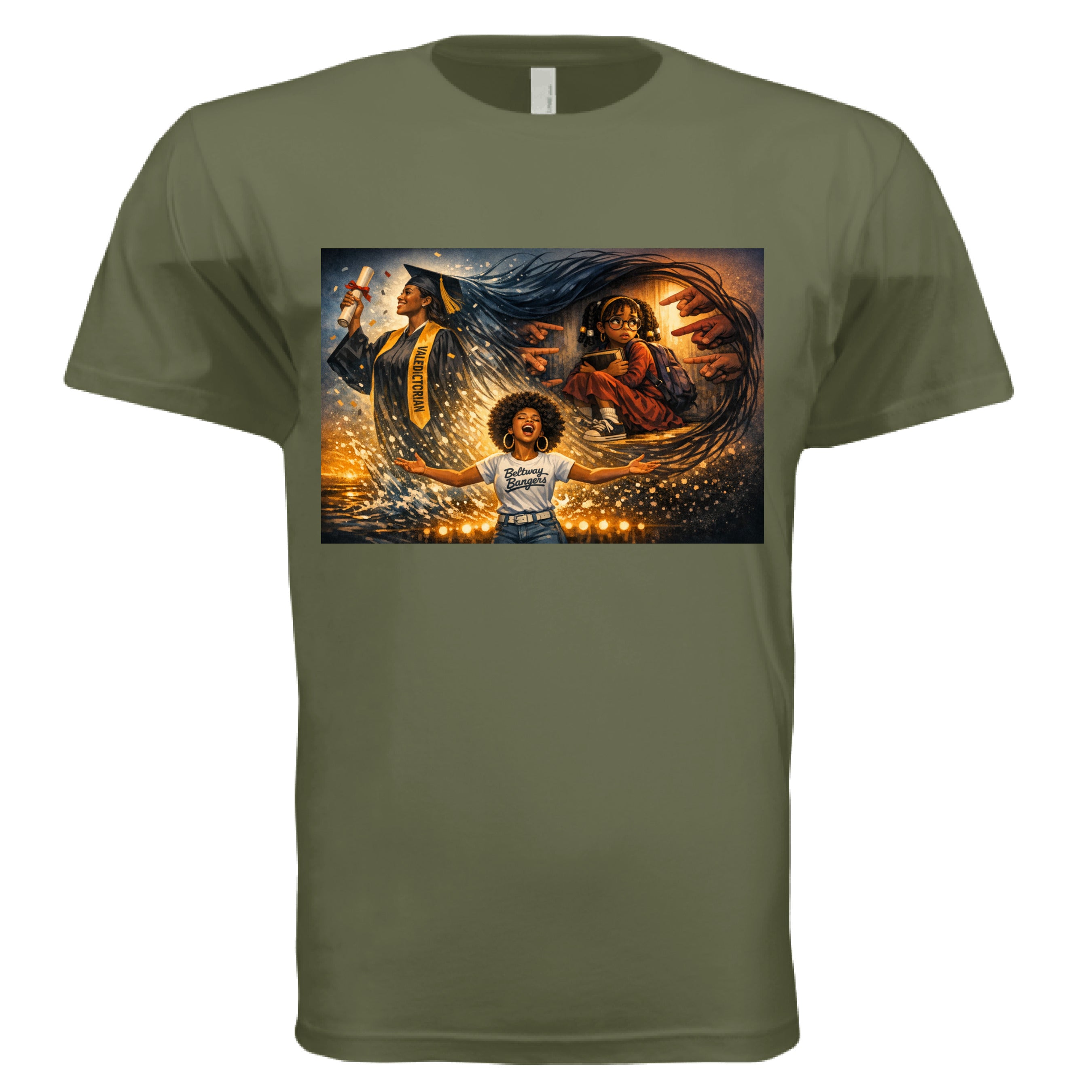 MILITARY GREEN - FRONT