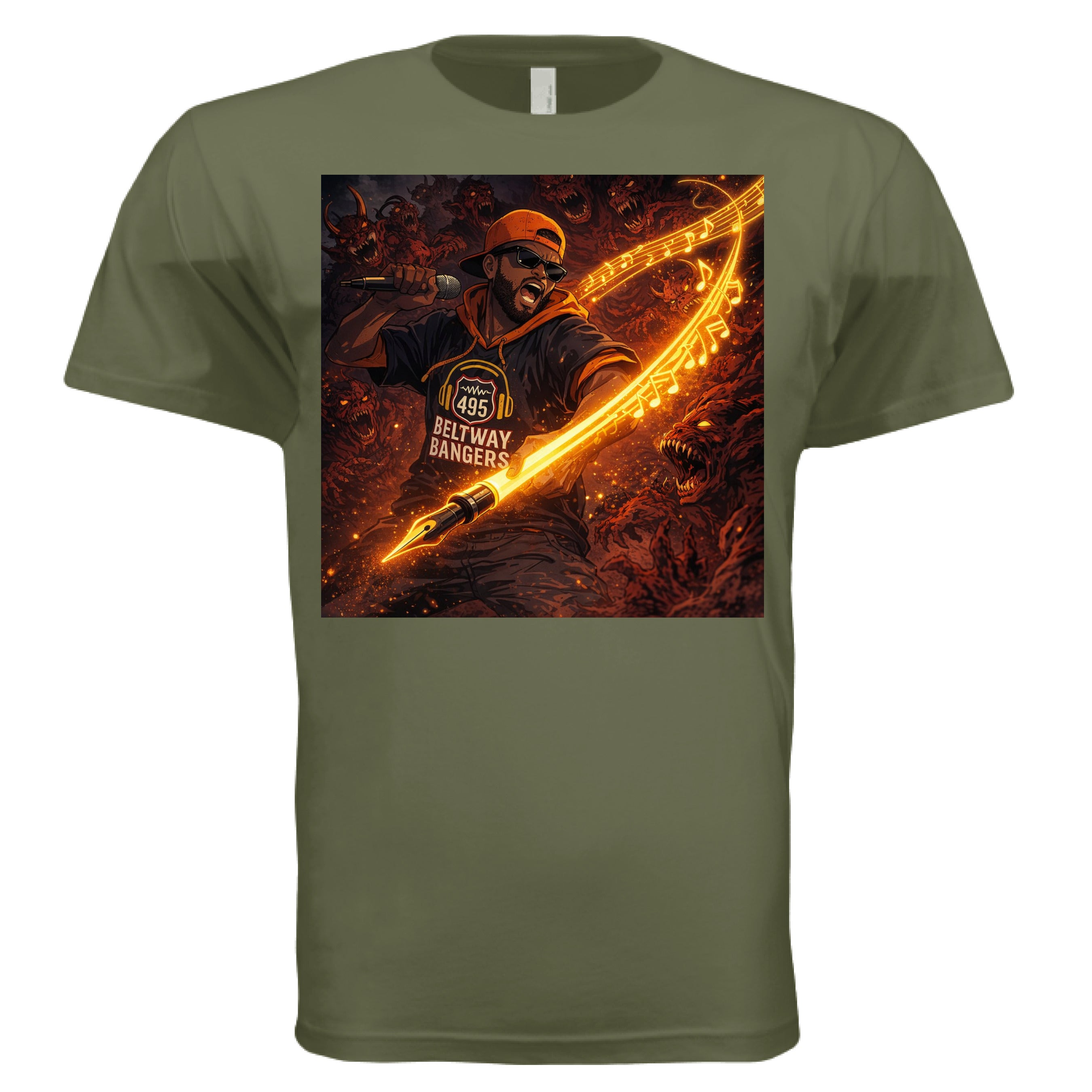 MILITARY GREEN - FRONT